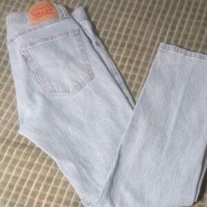 Levi's Sky Blue Denim Jeans